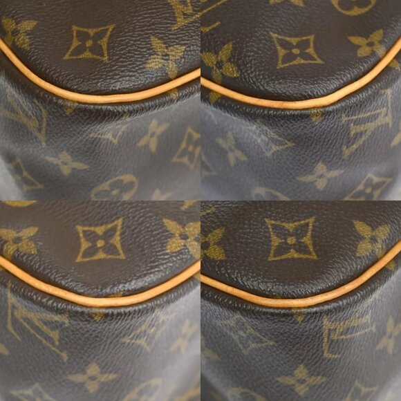 LOUIS VUITTON LV Logo Cite GM Shoulder Bag Monogram Leather Brown M51181 20EA317 - Picture 14 of 16